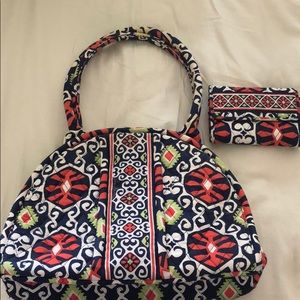 Vera Bradley Snap Top Bag and Wallet